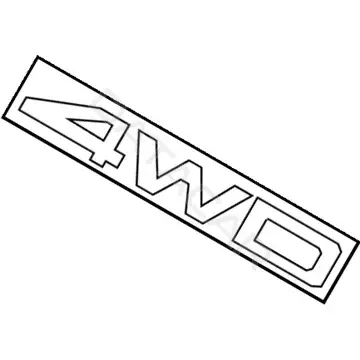 Значки, нашивки, наклейки HYUNDAI/KIA/MOBIS 863423W000