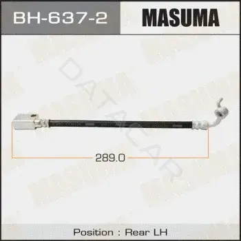 Тормозные шланги MASUMA BH-637-2
