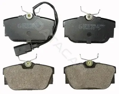 Тормозные колодки DENCKERMANN B110901