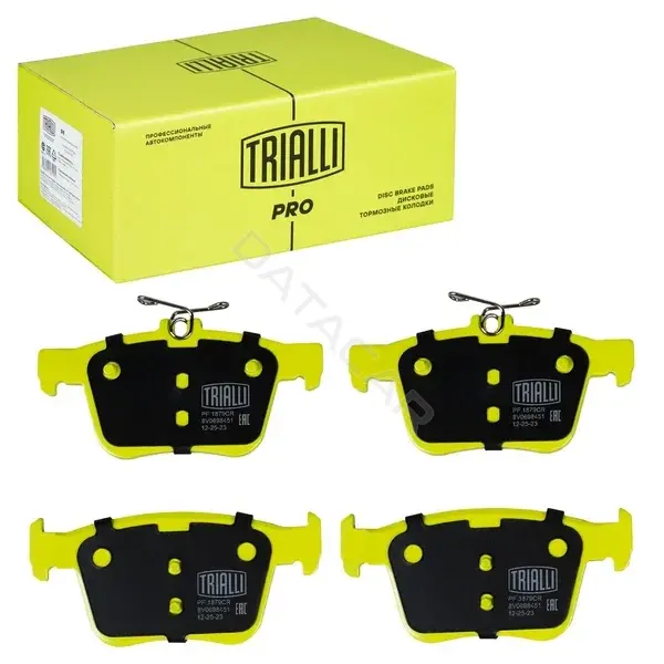 Тормозные колодки TRIALLI PF1879CR