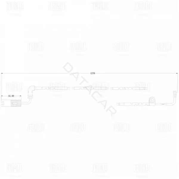 Датчик износа тормозных колодок TRIALLI PFS0080