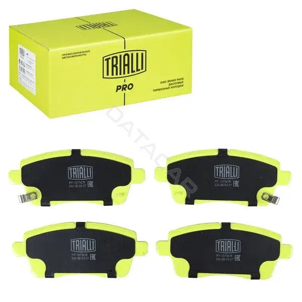 Тормозные колодки TRIALLI PF1073CR
