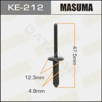 Клипсы, фиксаторы, зажимы MASUMA KE-212