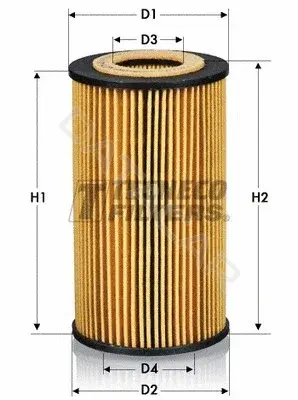 Масляный фильтр TECNECO FILTERS OL0208E