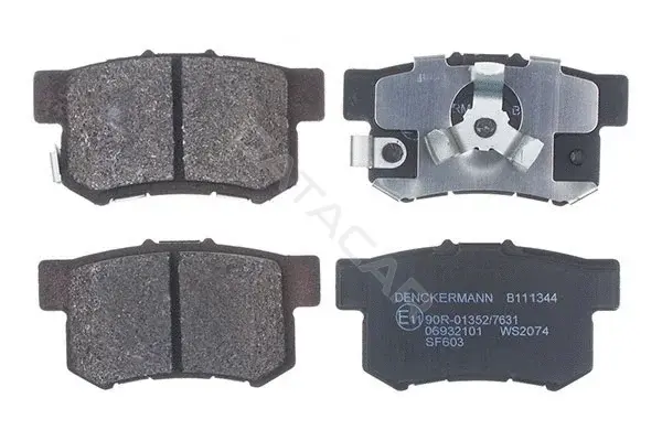 Тормозные колодки DENCKERMANN B111344