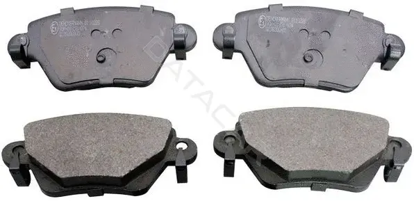 Тормозные колодки DENCKERMANN B110228