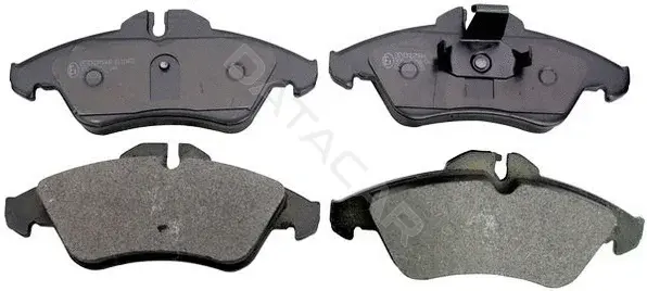 Тормозные колодки DENCKERMANN B110470