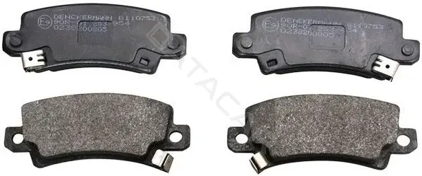 Тормозные колодки DENCKERMANN B110753