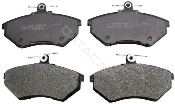 Тормозные колодки DENCKERMANN B110834