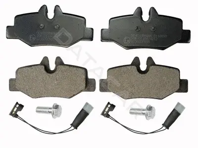Тормозные колодки DENCKERMANN B110893
