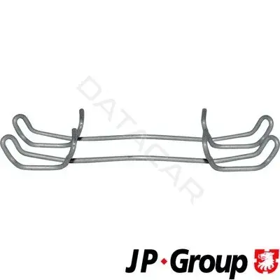 Ремкомплект тормозных колодок JP GROUP 1163650210