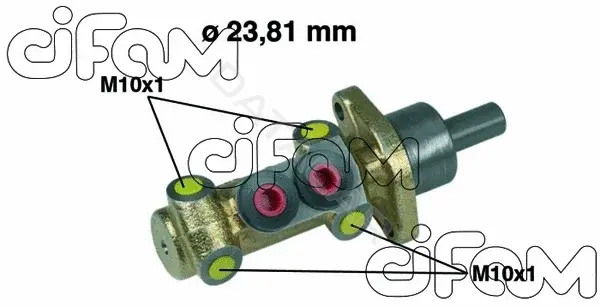 Главный тормозной цилиндр CIFAM 202-398