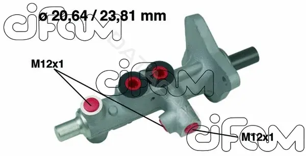 Главный тормозной цилиндр CIFAM 202-627