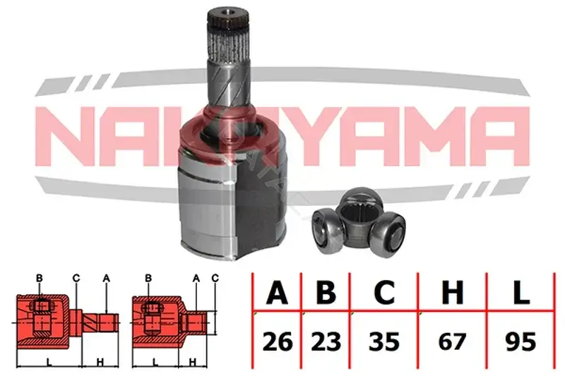 Шрус NAKAYAMA NJ7693NY