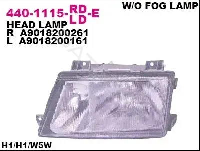 Фары DEPO 440-1115L-LD-E