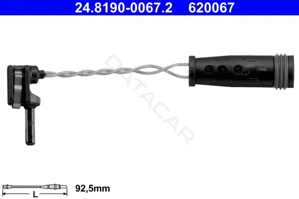 Датчик износа тормозных колодок ATE 24.8190-0067.2