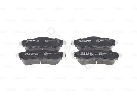 Тормозные колодки BOSCH 0986494690