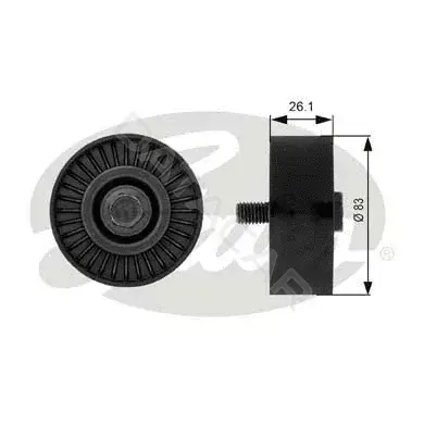 Ролик ремня генератора GATES T38027