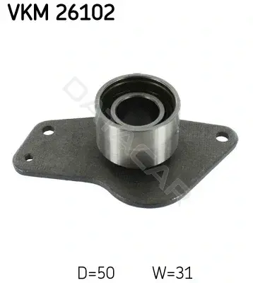 Ролик обводной ремня грм SKF VKM26102