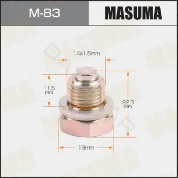 Пробка сливная масляного поддона MASUMA M-83