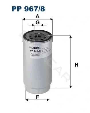 Топливный фильтр FILTRON PP967/8