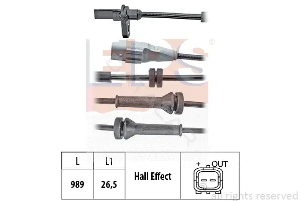 Датчик АБС EPS 1.960.096