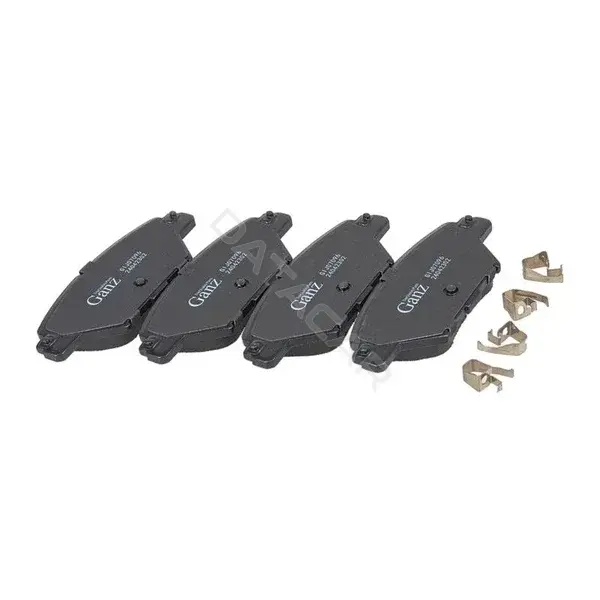 Тормозные колодки GANZ GIJ07096