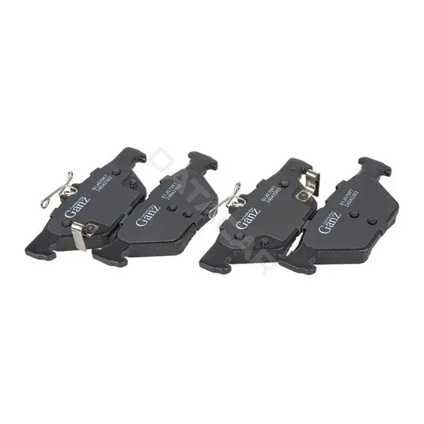 Тормозные колодки GANZ GIJ07097