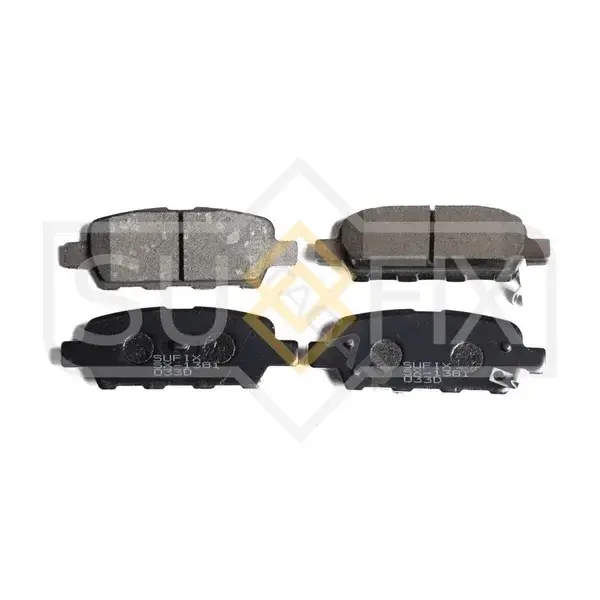 Тормозные колодки SUFIX SX-1381