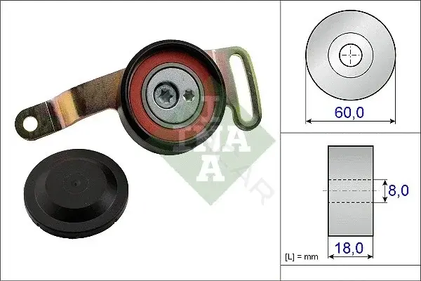 Натяжитель ремня генератора INA 533007810