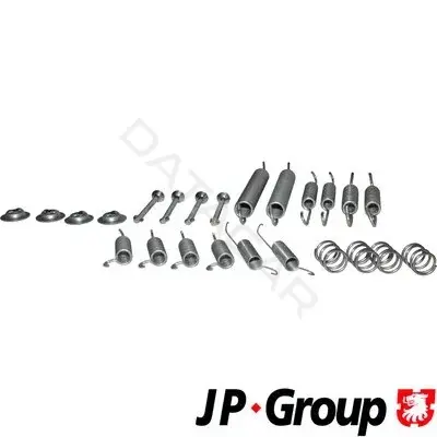 Ремкомплект тормозных колодок JP GROUP 1163950410