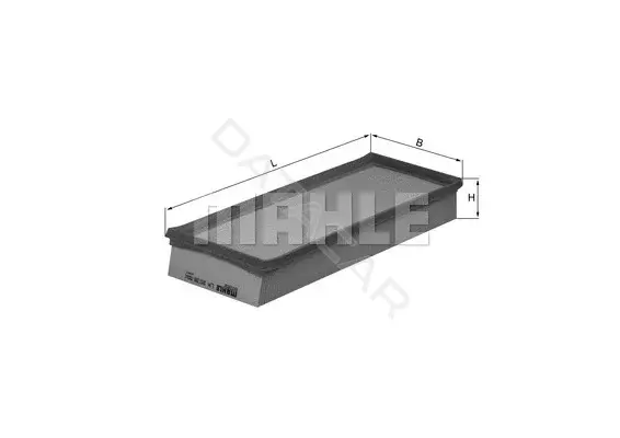 Воздушный фильтр KNECHT/MAHLE LX2038