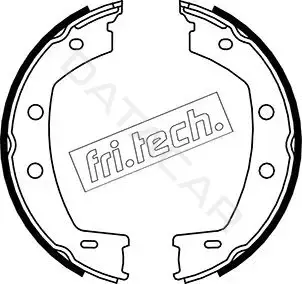 Колодки ручника Fri.tech. 1092.312