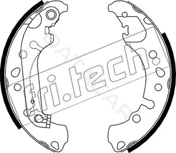 Барабанные колодки Fri.tech. 1253.721