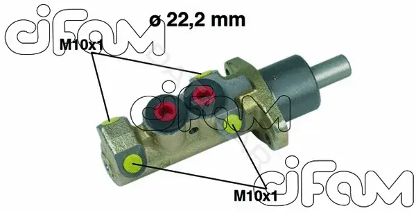 Главный тормозной цилиндр CIFAM 202-228