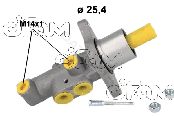 Главный тормозной цилиндр CIFAM 202-1185