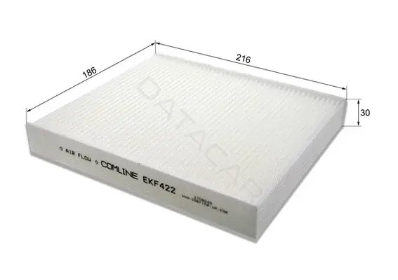 Фильтр салонный COMLINE EKF422