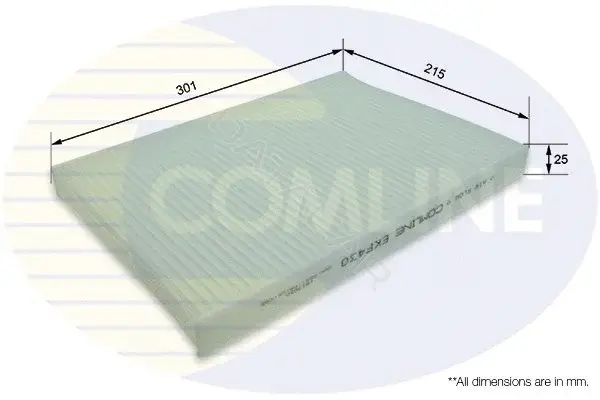 Фильтр салонный COMLINE EKF430