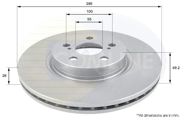 Тормозные диски COMLINE ADC01110V