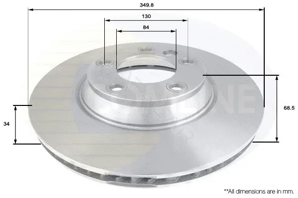 Тормозные диски COMLINE ADC1459V