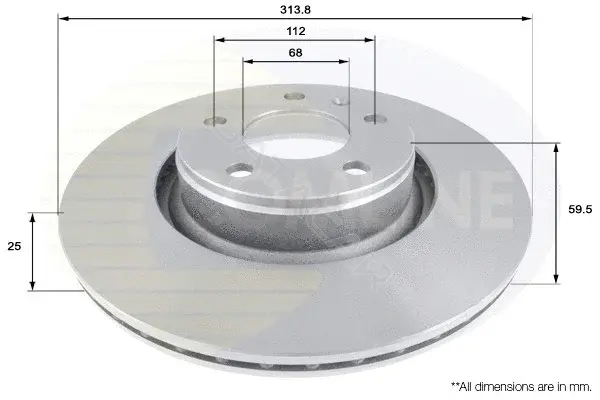 Тормозные диски COMLINE ADC1470V
