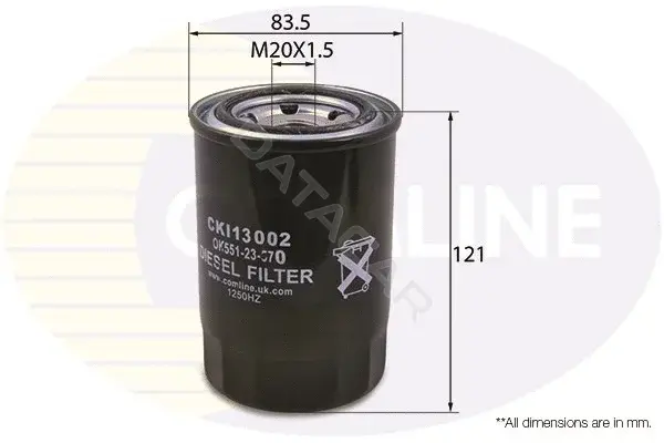 Топливный фильтр COMLINE CKI13002