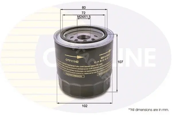 Масляный фильтр COMLINE CTY11142