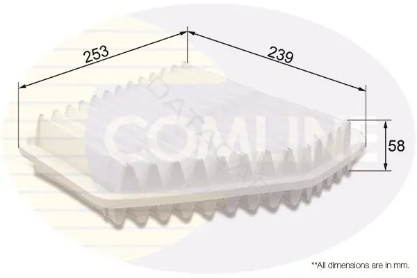 Воздушный фильтр COMLINE CTY12185