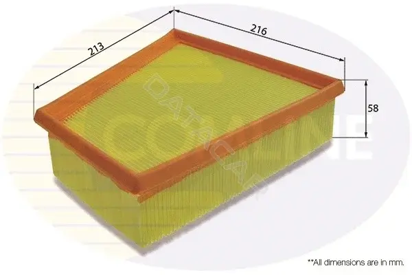 Воздушный фильтр COMLINE EAF406