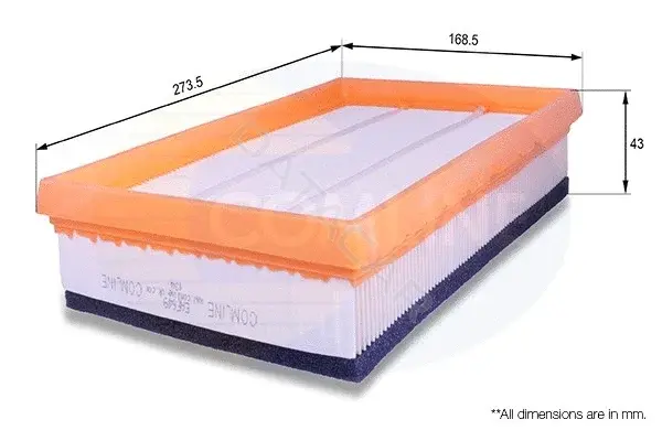Воздушный фильтр COMLINE EAF649