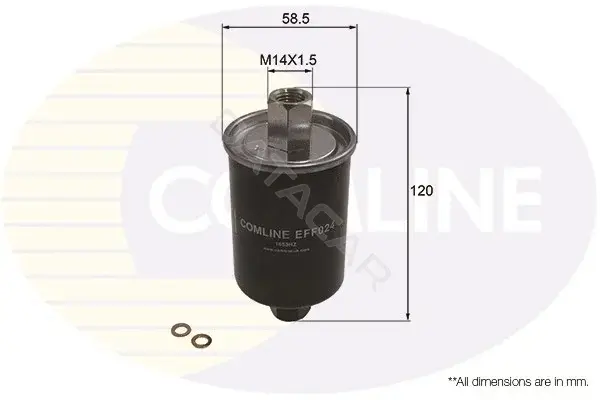 Топливный фильтр COMLINE EFF024