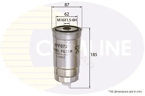 Топливный фильтр COMLINE EFF072