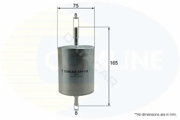 Топливный фильтр COMLINE EFF118