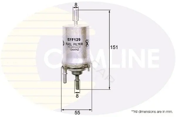Топливный фильтр COMLINE EFF129